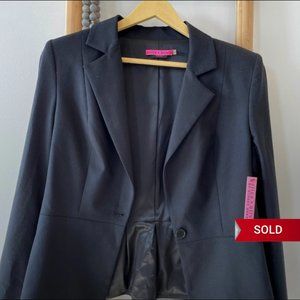 ALICE + OLIVA Blazer - Brand New with Tags - Designer Black Blazer - Size Large